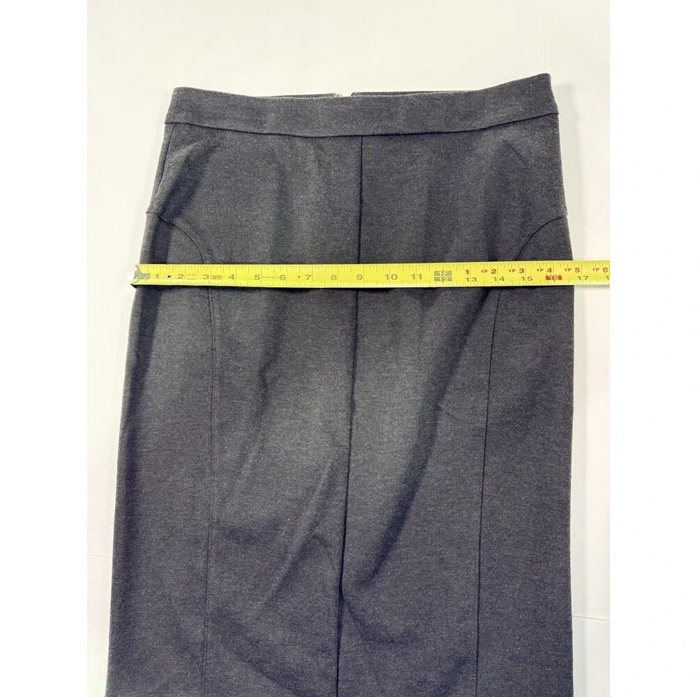 Lot Of 2 Michael Kors Women’s Pencil Skirt Size 6 Gray And Black Knee Length